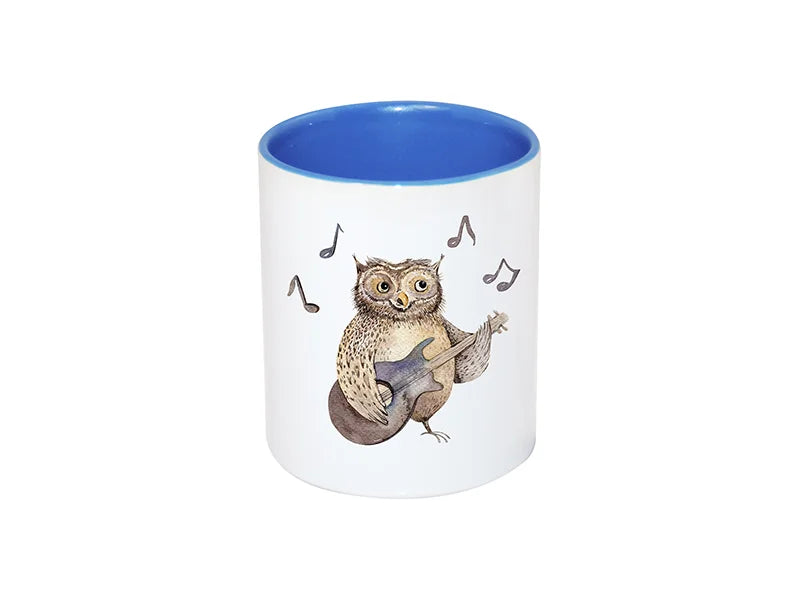 Sublimation 11oz Pencil Holder (Blue)