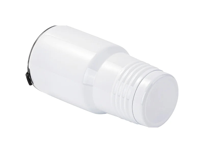 Sublimation Blanks 30oz/900ml Stainless Steel Tumbler w/ Ringneck Grip(White)