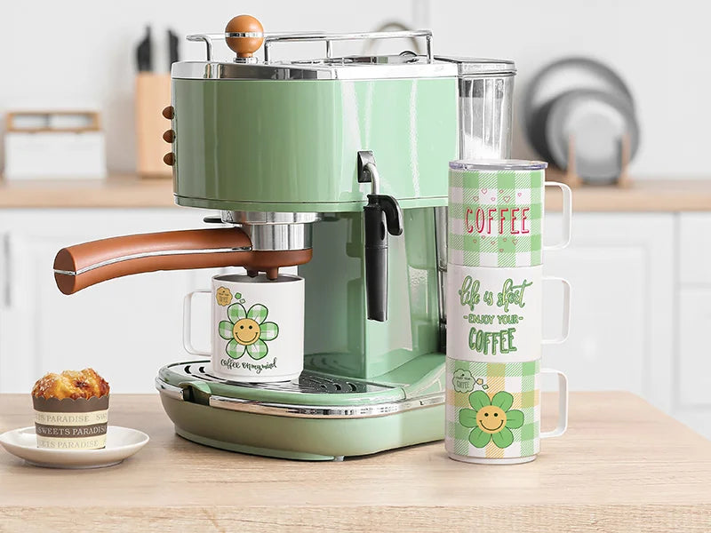 Sublimation Blanks 13oz/400ml Stackable Stainless Steel Coffee Mug