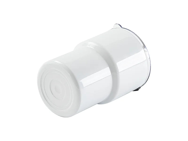 Sublimation 17oz/500ml Stainless Steel Travel Tumbler with Slide Lid &Straw(White)