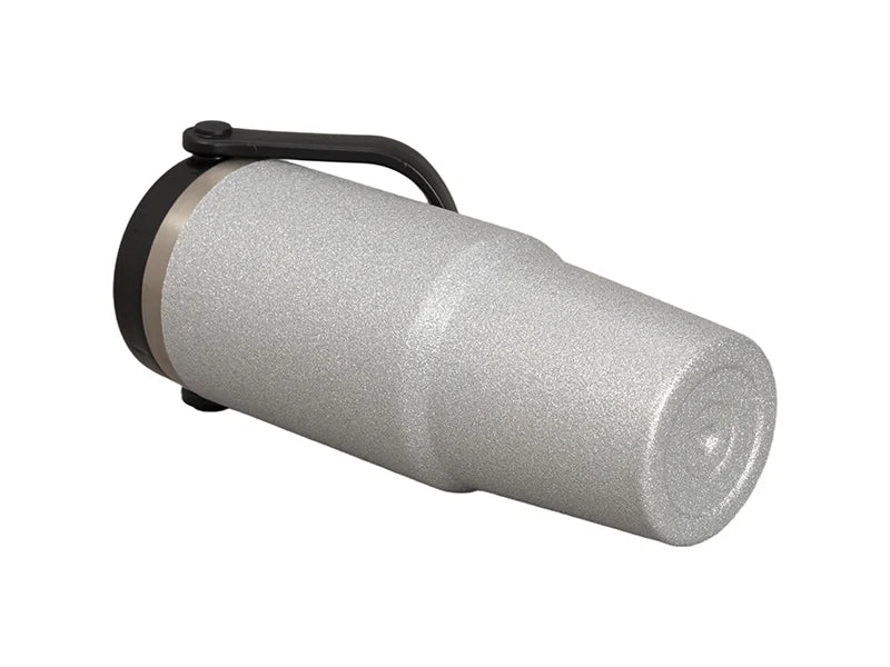 30oz Sublimation Glitter Tumbler-Silver
