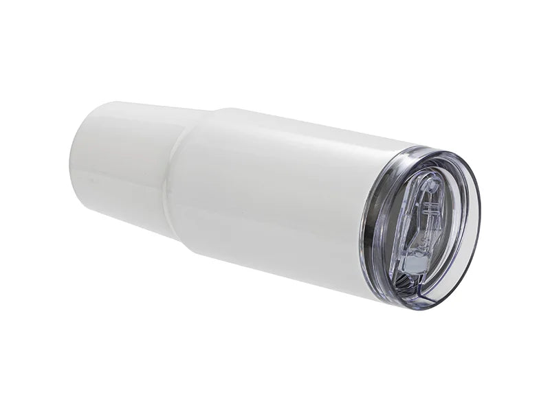 Sublimation Blanks 36oz/1080ml Stainless Steel Travel Tumbler with Lid & Straw(White)