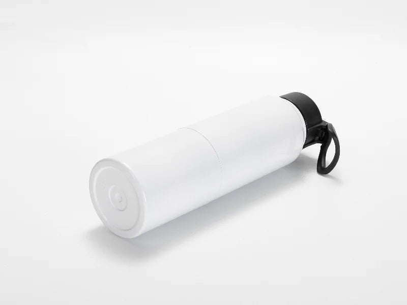 Sublimation Blanks 3 in 1 17oz/500ml Wide Mouth Stainless Steel Tumbler & Travel Mug(White)