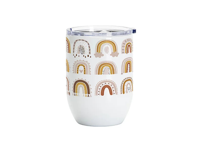 Sublimation Blanks 15oz/450ml Straight Stainless Steel Wine Tumbler