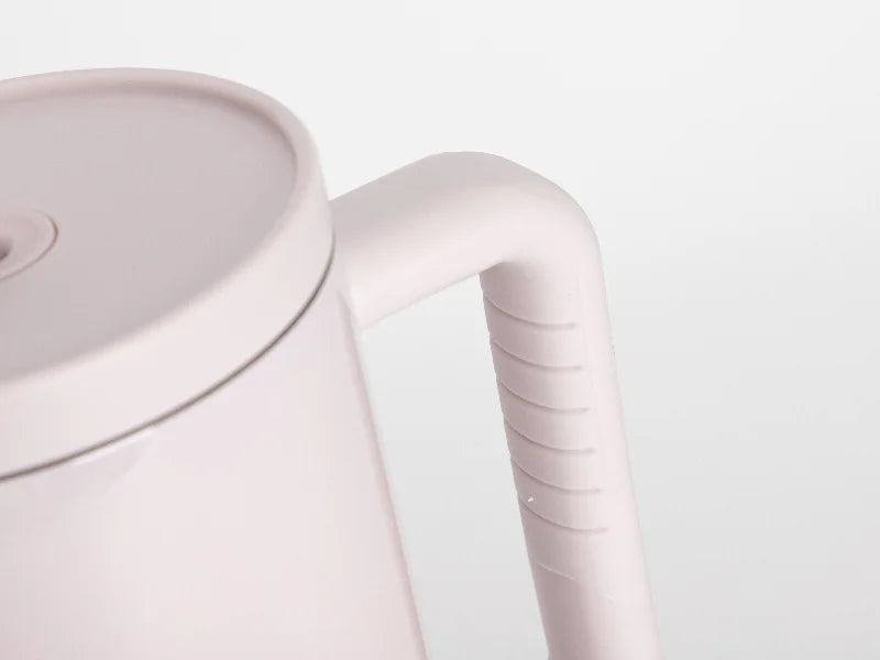 40oz/1200ml Stainless Steel Travel Tumbler with Soft Grip Handle & Straw