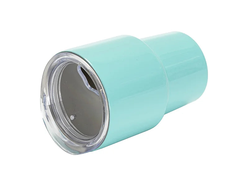 Sublimation Blanks 3oz/90ml Mini Stainless Steel Tumbler Shot Glass w/ Straw(Mint Green)