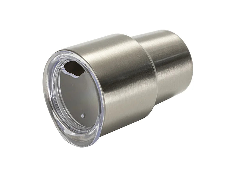 Sublimation Blanks 3oz/90ml Mini Stainless Steel Tumbler Shot Glass w/ Straw(Silver)