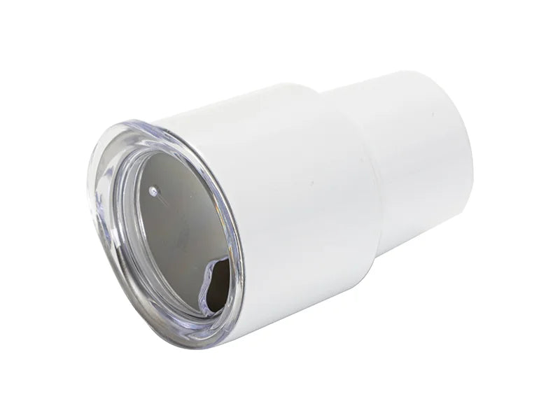 Sublimation Blanks 3oz/90ml Mini Stainless Steel Tumbler Shot Glass w/ Straw(White)