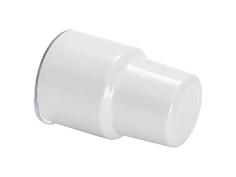 Sublimation Blanks 3oz/90ml Mini Stainless Steel Tumbler Shot Glass w/ Straw(White)