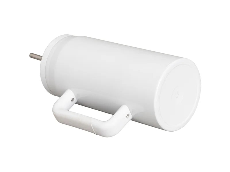 40oz Sublimation Stainless Steel Tumbler With Straw -White