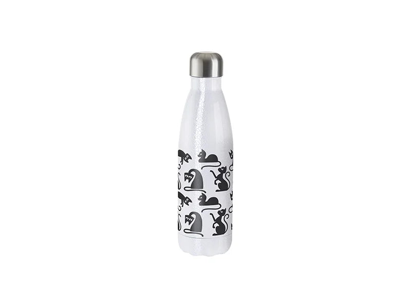 Sublimation Blanks 17oz/500ml 3D Crackle Finish Stainless Steel Water Bottle