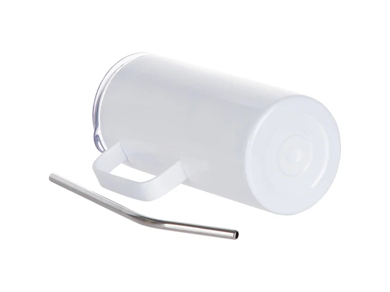 Sublimation 16oz/480ml Stainless Steel Tumbler with Handle & Lid
