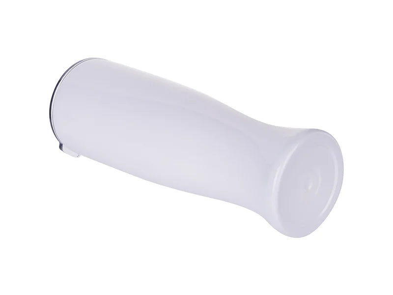 Sublimation 25oz/750ml Vase Shaped Pilsner Style Beer Tumbler (White)