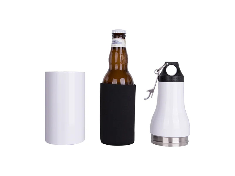 Sublimation 12oz/360ml Stainless Steel Cooler w/ Bottle Opener