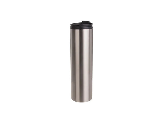 20oz/600ml Sublimation Blank Stainless Steel Flask(Silver)