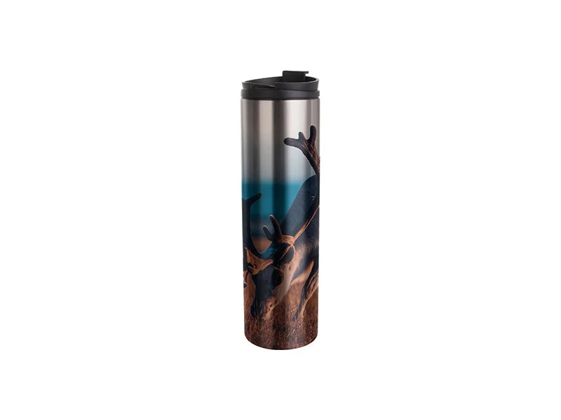 20oz/600ml Sublimation Blank Stainless Steel Flask(Silver)