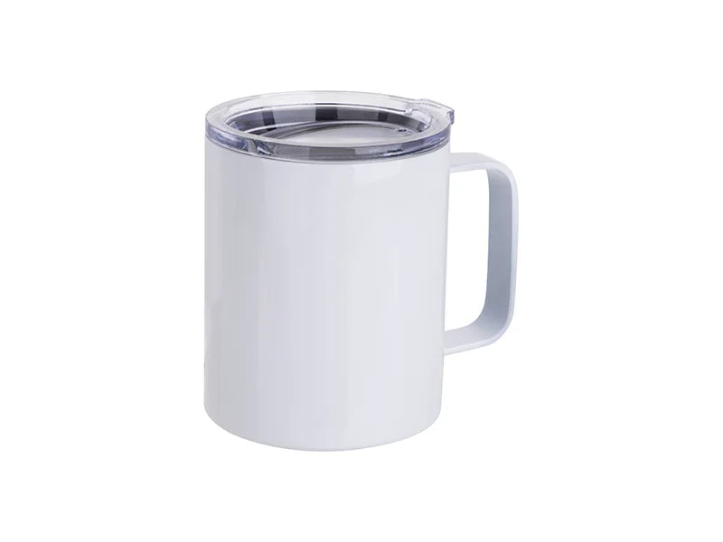 Sublimation 12oz/360ml Stainless Steel Coffee Cup (White)