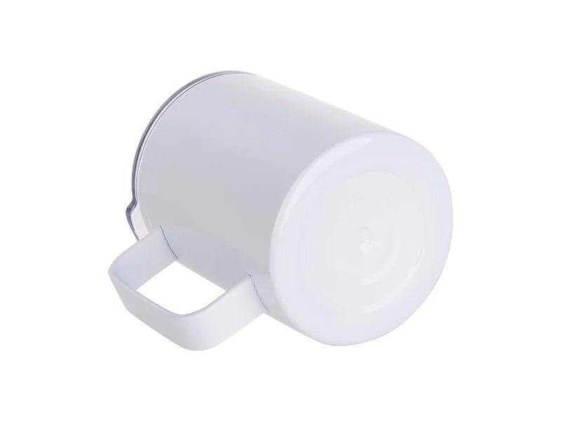 Sublimation 12oz/360ml Stainless Steel Coffee Cup (White)