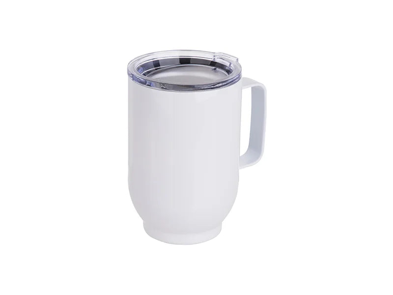 Sublimation 17oz/500ml Stainless Steel Coffee Cup (White)