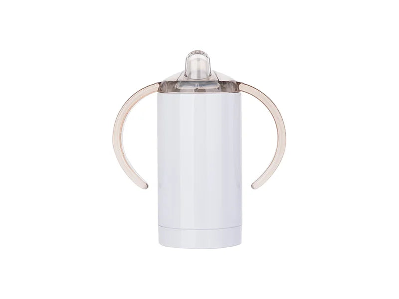Sublimation 13oz/400ml Stainless Steel Sippy Cup with Spout (White)