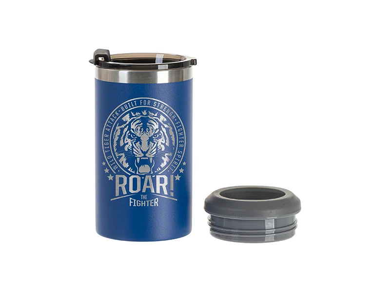 Engraving Blanks 12oz/350ml Powder Coated 4 in 1 SS Can Cooler for Laser Engraving & UV Printing