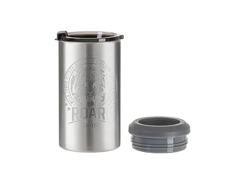 Engraving Blanks 12oz/350ml Powder Coated 4 in 1 SS Can Cooler for Laser Engraving & UV Printing