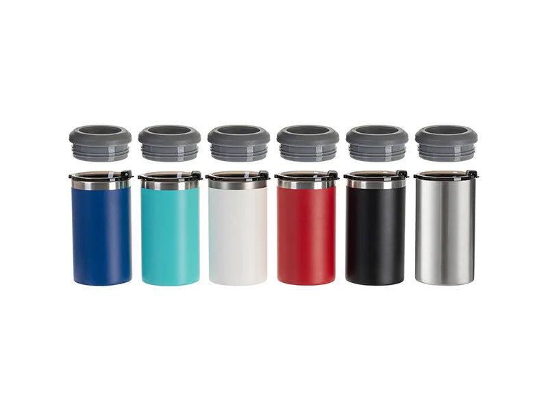 Engraving Blanks 12oz/350ml Powder Coated 4 in 1 SS Can Cooler for Laser Engraving & UV Printing