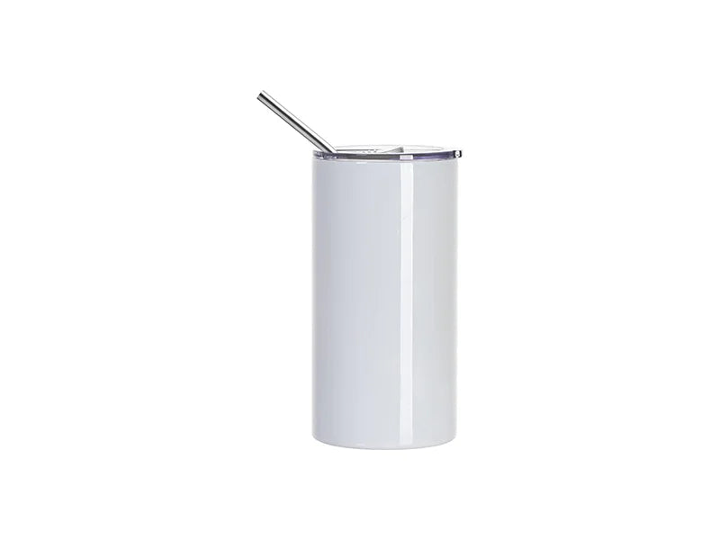 Sublimation Blanks 20oz/600ml Stainless Steel Tumbler with Slide Lid (White)