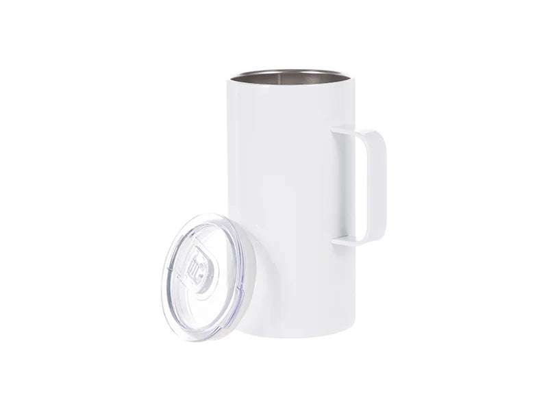 Sublimation 20oz/600ml Stainless Steel Mug (White)
