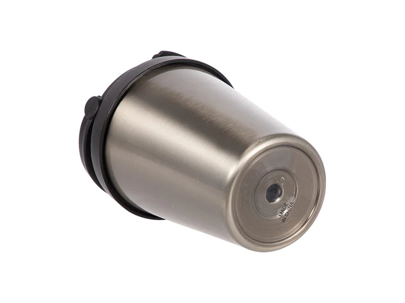 12oz/350ml Sublimation Stainless Steel Tumbler Coffee Mug (Silver)