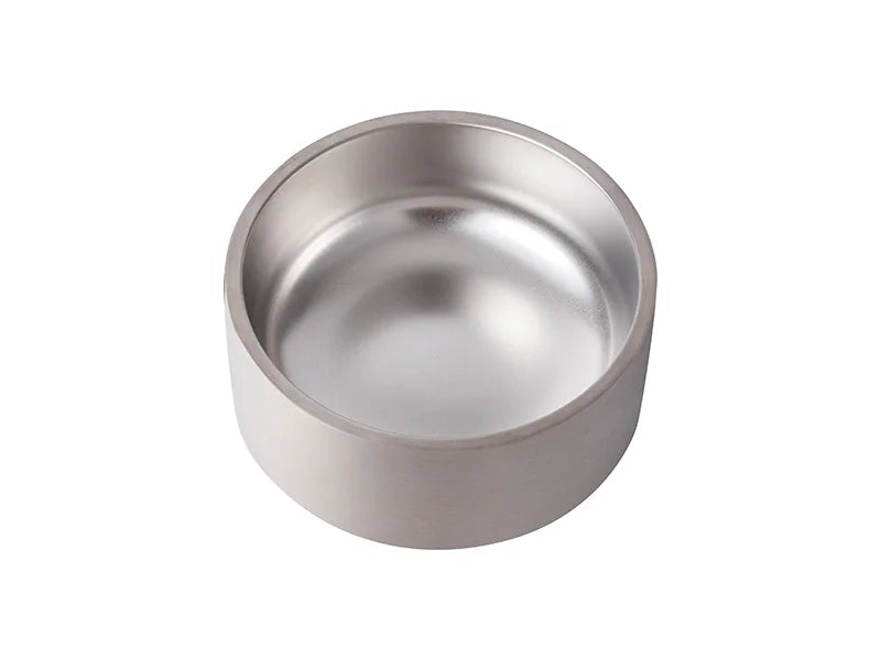 32oz/960ml Sublimation Blank Stainless Steel Dog Bowl (Silver)