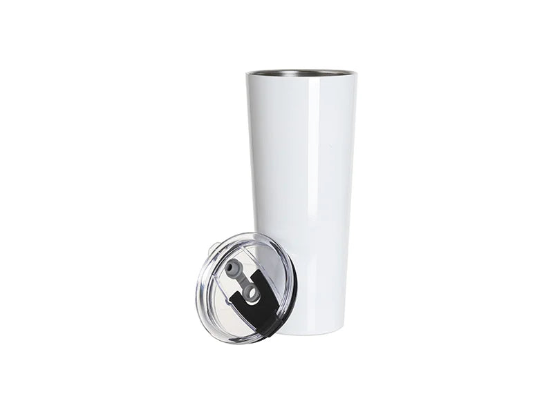 Sublimation Blanks 24oz/700ml White Stainless Steel Water Bottle(White)