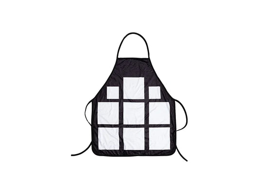 Sublimation 9 Panel Plush Apron (65*72cm/25.59inchx28.35inch)