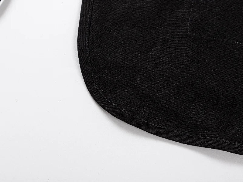 Sublimation Blanks Black Child Apron w/ White Pocket (61*44cm)