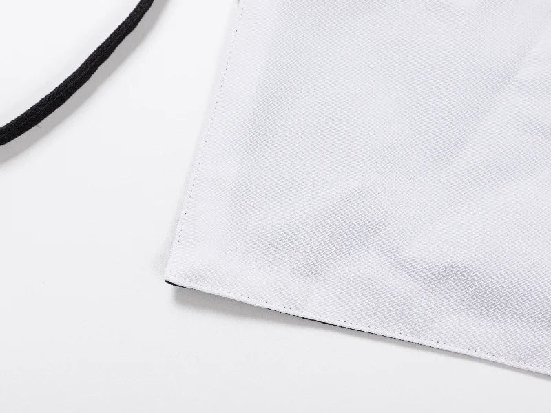 Sublimation Blanks Black Adult Apron w/ White T Shape Pocket (41*60cm)