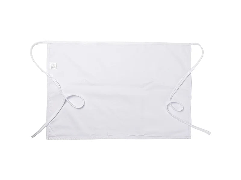 Sublimation Blanks White Adult Apron w/ White T Shape Pocket (41*60cm)