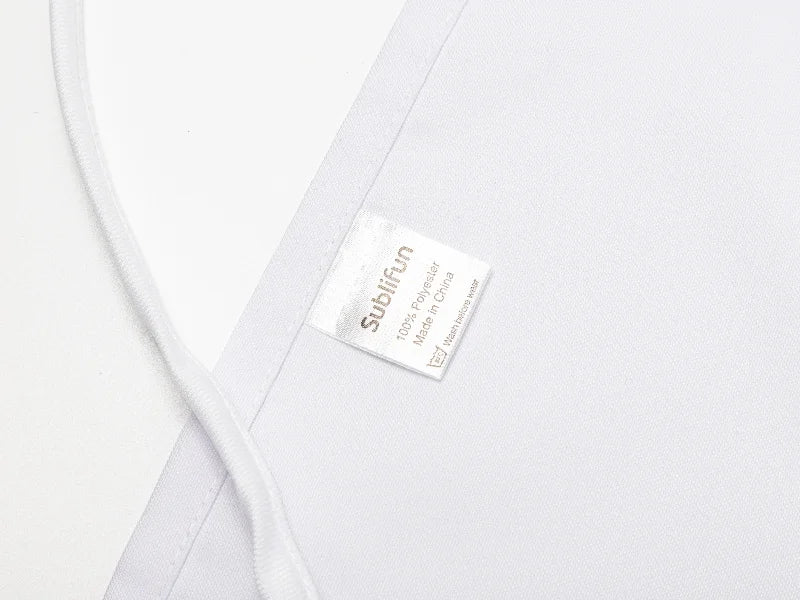 Sublimation Blanks White Adult Apron w/ White T Shape Pocket (41*60cm)