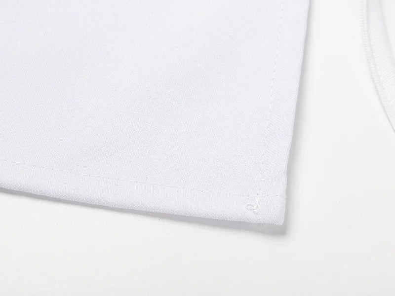 Sublimation Blanks White Adult Apron w/ 3 White Pockets (60*29cm)