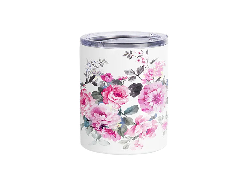 Sublimation 10oz/300ml Stainless Steel Lowball(White)