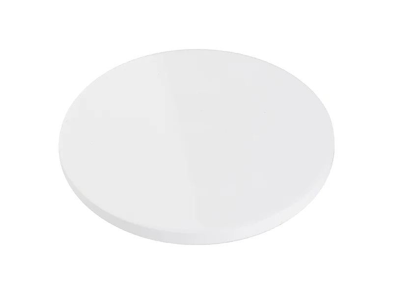 Sublimation Round Ceramic Coaster w/ Cork