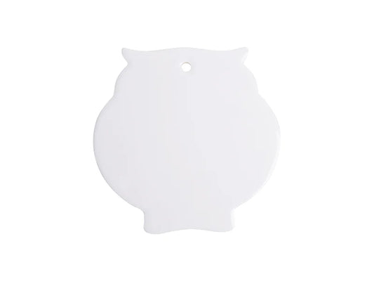 Sublimation Shaped Ceramic Coaster w/ Cork