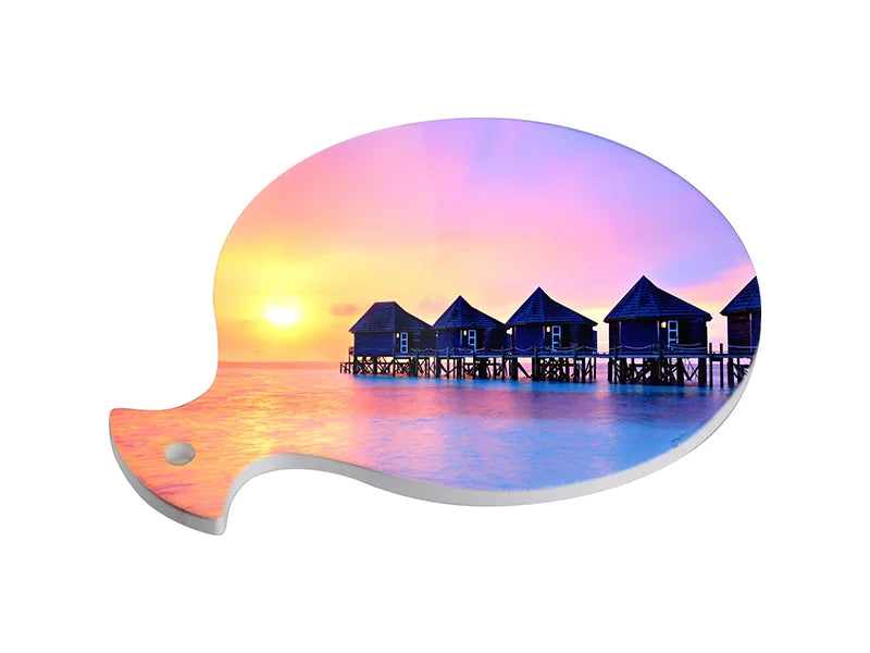 Sublimation Small Balloon Pot Coaster w/ Cork(15*19cm)