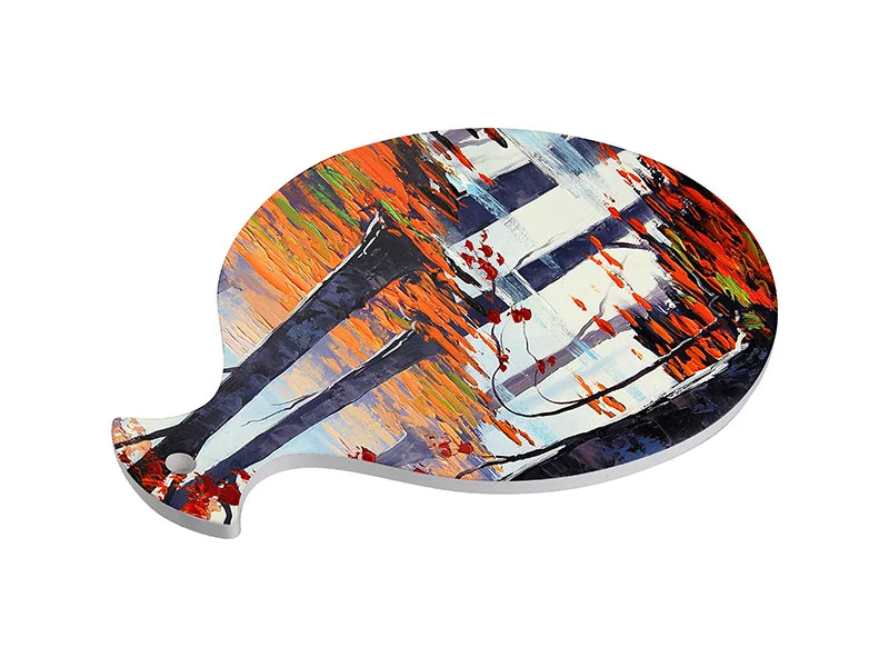 Sublimation Large Balloon Pot Coaster w/ Cork(20*25cm)