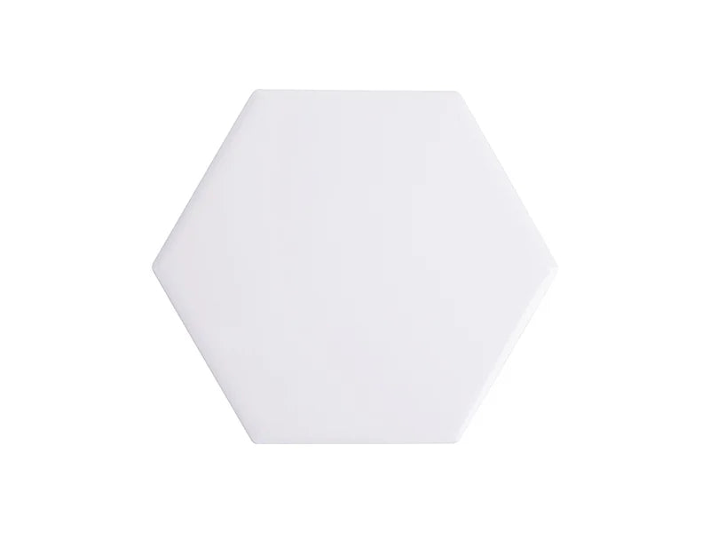 Sublimation Hexagonal Ceramic Coaster w/ Cork