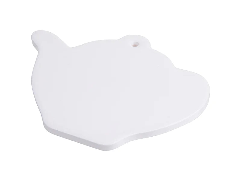 Sublimation Teapot Ceramic Coaster w/ Cork