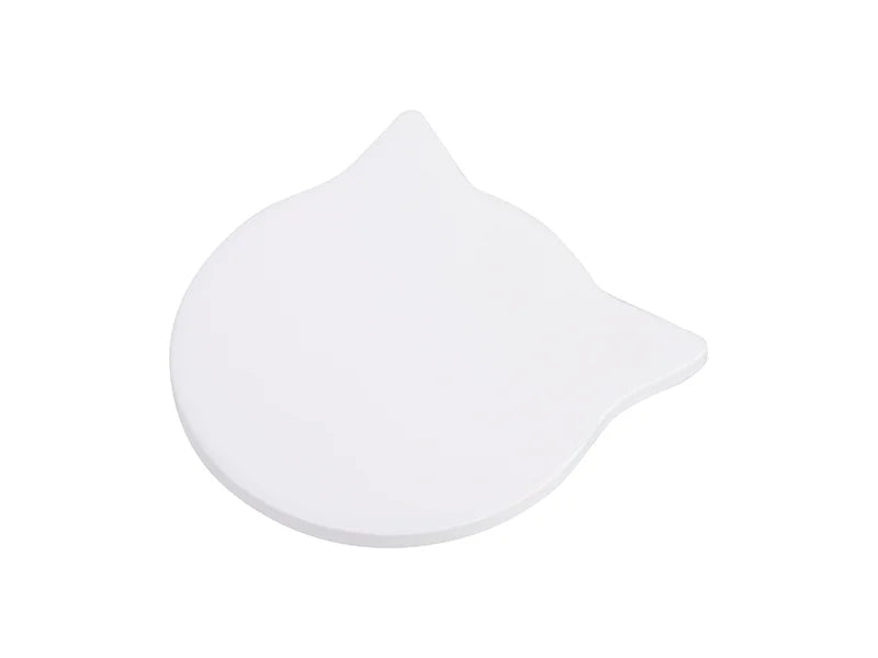 Sublimation Cat coaster w/ Cork