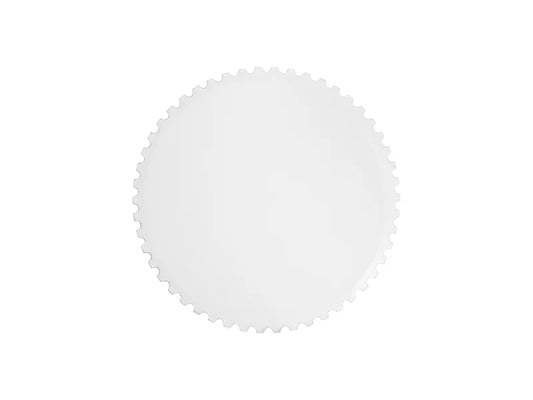 Round Gear Sublimation Blank Ceramic Mug Coaster with Cork