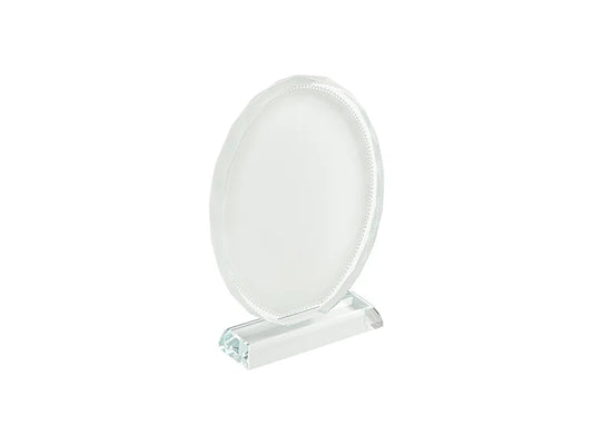 Sublimation Blanks Crystal(Oval Shape, 12*15.5*1.5cm)