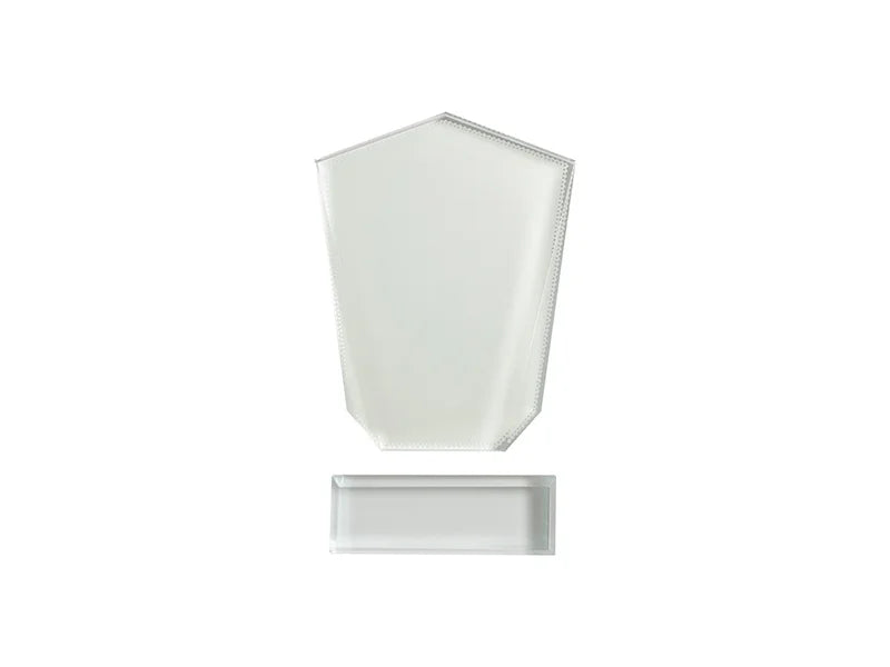 Sublimation Blanks Crystal(Umbrella Medal Shape,14*18*1.5cm)