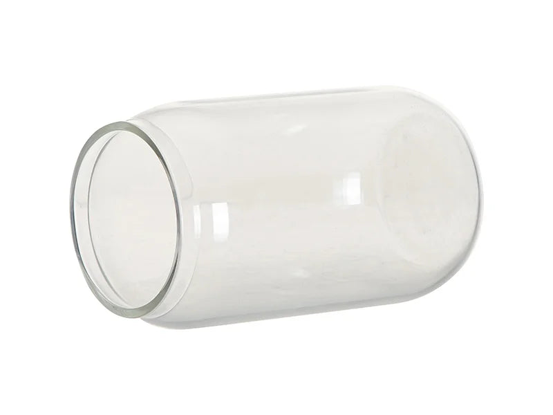 Sublimation Blanks 13oz/400ml Can Glass Mug with bamboo lid(Clear)